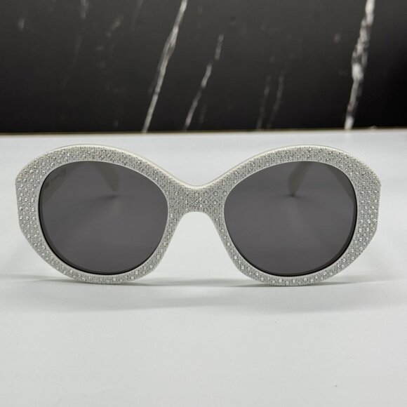 NEW CL4240IS 25A CELINE WOMEN SUNGLASSES IVORY EYEWEAR CELINE - Picture 5 of 13